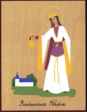Sainte Rose plaquette saint patron